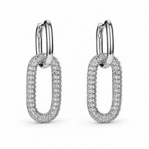 Lavinia Earrings - Silver
