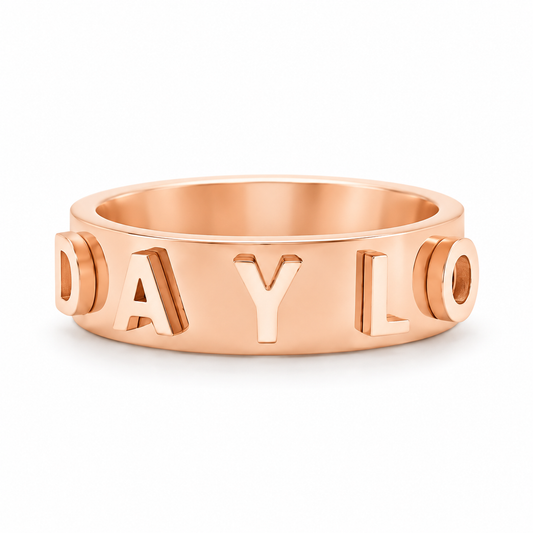 Signature Ring - Rose Gold