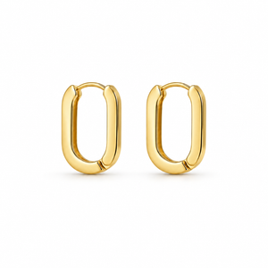 Niva Øreringe - Guld
