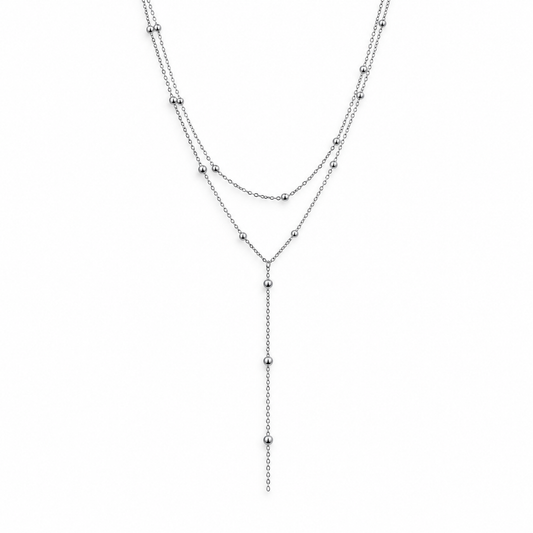 Avelia Necklace - Silver