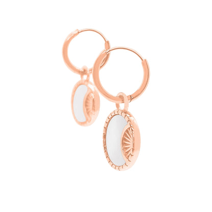 Eden Earrings - Rose Gold