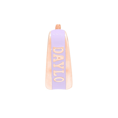 Creolen - Roségold/Lila