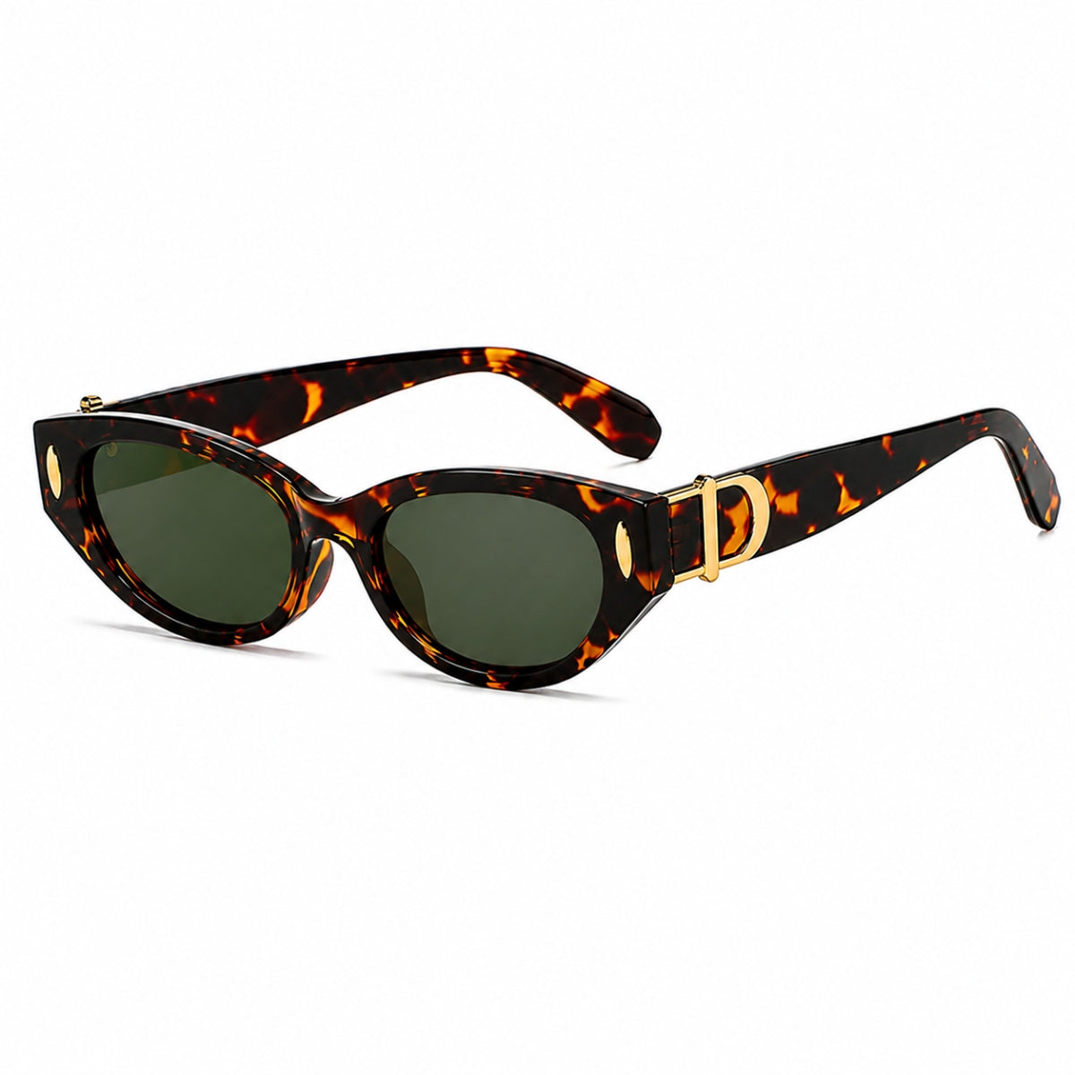 DD Sonnenbrille - Leopard Grün