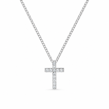 Cross Necklace - Silver