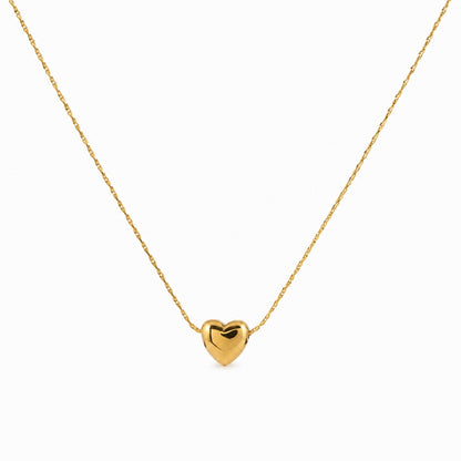 Herz Halskette Petit - Gold